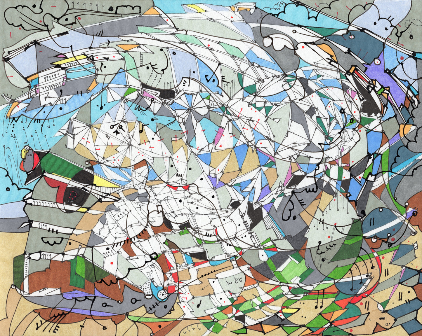 Kepler and Hubble on the Beach